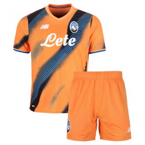 Atalanta Replika Tredje Tröja Barn 2025-26 Kortärmad (+ Korta byxor)